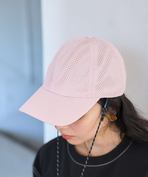 FREAK'S STORE(フリークスストア)の「メッシュキャップ(キャップ・レディース・ピンク/ホワイト/ブラック・ONE SIZE)」の10枚目の写真