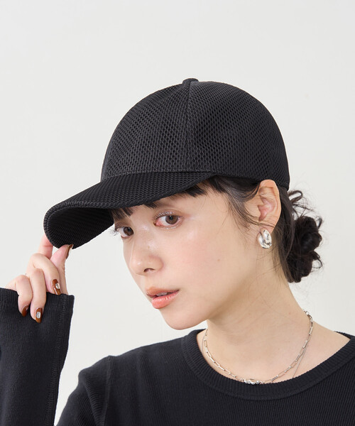 FREAK'S STORE(フリークスストア)の「メッシュキャップ(キャップ・レディース・ピンク/ホワイト/ブラック・ONE SIZE)」の21枚目の写真
