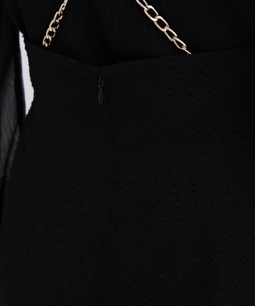 PROPORTION BODY DRESSING（プロポーションボディドレッシング）の「シアードットチェーンサススカート / 1214120304（スカート・レディース・グレー/ブラック・SMALL/MEDIUM）」の15枚目の写真