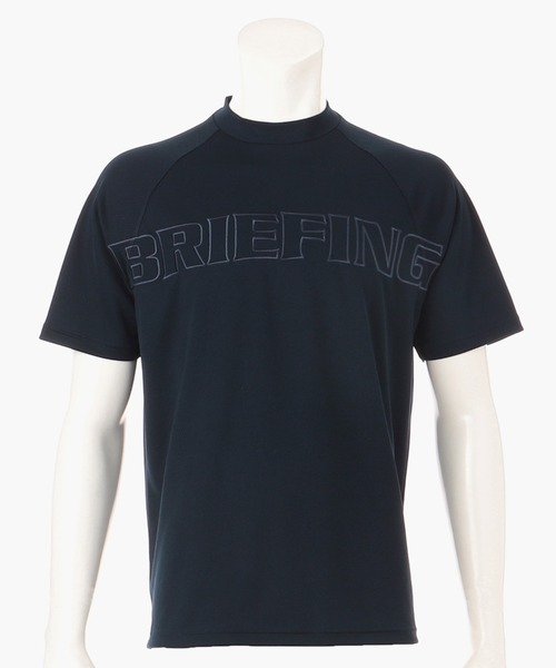 BRIEFING(ブリーフィング)の「【ブリーフィングゴルフ】MENS BIG BEAT MOCK NECK RELAXED FIT/メンズビッグビートモックネックリラックスドフィット(Tシャツ/カットソー・メンズ・ネイビー/ホワイト/ブラック・M/L/XL)」の3枚目の写真