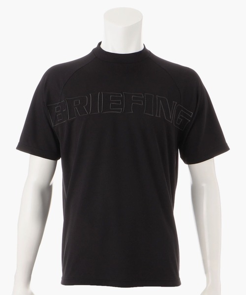 BRIEFING(ブリーフィング)の「【ブリーフィングゴルフ】MENS BIG BEAT MOCK NECK RELAXED FIT/メンズビッグビートモックネックリラックスドフィット(Tシャツ/カットソー・メンズ・ネイビー/ホワイト/ブラック・M/L/XL)」の2枚目の写真