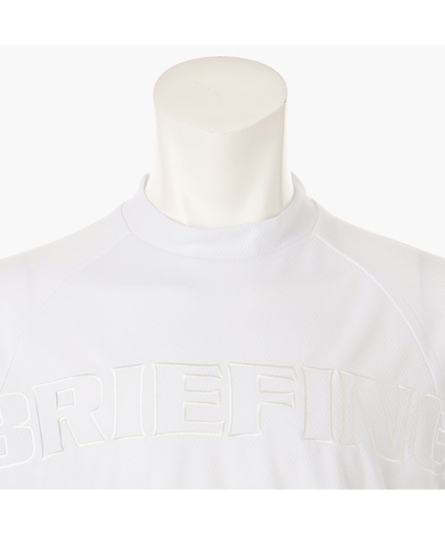BRIEFING(ブリーフィング)の「【ブリーフィングゴルフ】MENS BIG BEAT MOCK NECK RELAXED FIT/メンズビッグビートモックネックリラックスドフィット(Tシャツ/カットソー・メンズ・ネイビー/ホワイト/ブラック・M/L/XL)」の6枚目の写真