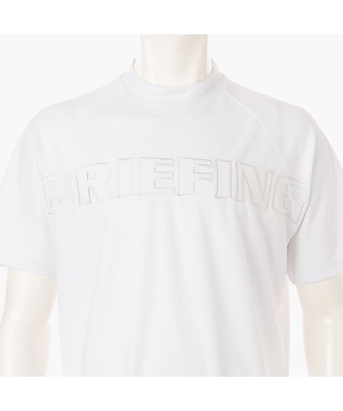 BRIEFING(ブリーフィング)の「【ブリーフィングゴルフ】MENS BIG BEAT MOCK NECK RELAXED FIT/メンズビッグビートモックネックリラックスドフィット(Tシャツ/カットソー・メンズ・ネイビー/ホワイト/ブラック・M/L/XL)」の7枚目の写真