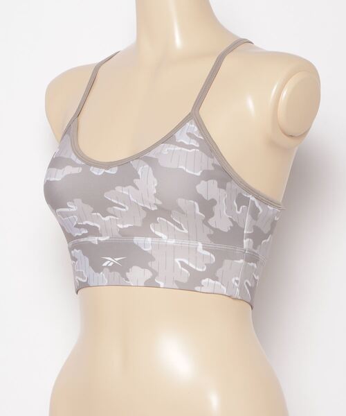 Reebok(リーボック)の「ID トレイン カモ ブラ / ID TRAIN CAMO BRA(スポーツブラ・レディース・グレー/ブラック・XX-LARGE/SMALL/MEDIUM/LARGE/X-SMALL/X-LARGE)」の14枚目の写真