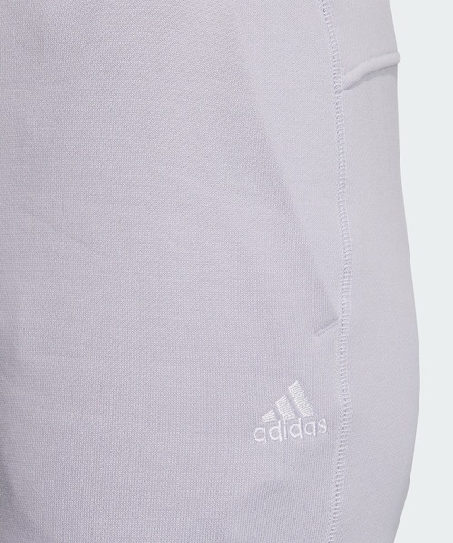 adidas(アディダス)の「エッセンシャルズ プラス スモールロゴ フレンチテリー テーパードパンツ / アディダス adidas(スウェットパンツ・レディース・ブラック/ベージュ/パープル/グリーン・MEDIUM/SMALL/X-LARGE/X-SMALL/XX-LARGE/LARGE)」の14枚目の写真
