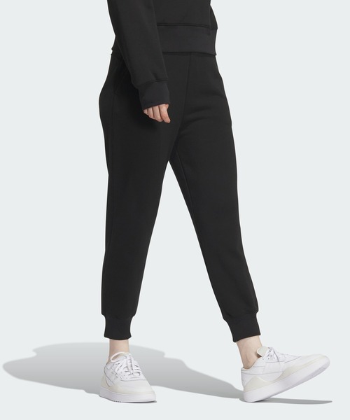 adidas(アディダス)の「エッセンシャルズ プラス スモールロゴ フレンチテリー テーパードパンツ / アディダス adidas(スウェットパンツ・レディース・ブラック/ベージュ/パープル/グリーン・MEDIUM/SMALL/X-LARGE/X-SMALL/XX-LARGE/LARGE)」の20枚目の写真