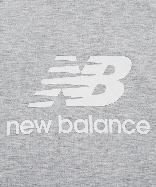 NEW BALANCE(ニューバランス)の「限定展開 New Balance/ニューバランス Sport Essentials Stacked Logo スウェットクルー / ロゴプリント / 裏毛 / MT41500(スウェット・メンズ・グレー/ブラック/ネイビー・X-LARGE/XX-LARGE/LARGE/MEDIUM)」の7枚目の写真