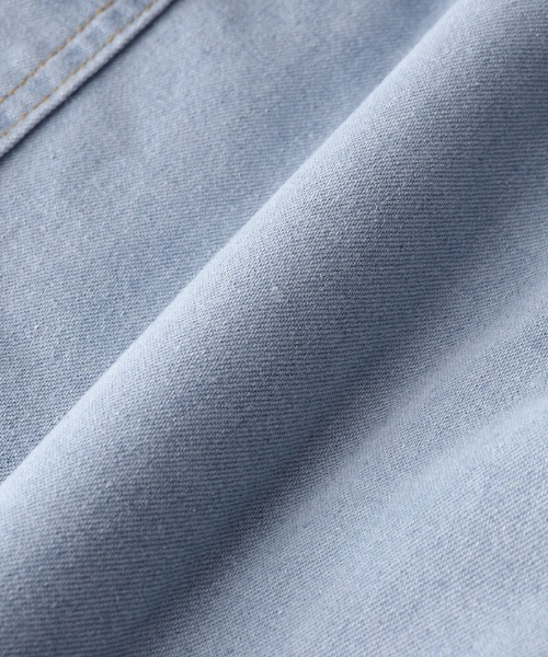 coca（coca）（コカ）の「キッズ デニムカーゴハーフパンツ（デニムパンツ・キッズ・ライトブルー/ブルー・110/120/130/140）」の11枚目の写真