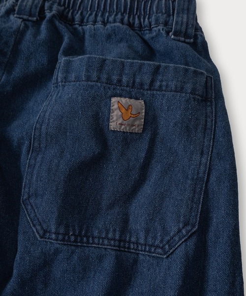 （What it isNt）ART BY MARKGONZALES（ワットイットイズント）の「【(What it isNt) ART BY MARK GONZALES/ワットイットイズント マークゴンザレス】ピスネーム付デニムスケーターパンツ/バギーパンツ/ウエストシャーリング（デニムパンツ・メンズ・ダークインディゴブルー/ブラック/ケミカルウォッシュ/ブラック系その他/ライトインディゴブルー・L/XL/M）」の13枚目の写真