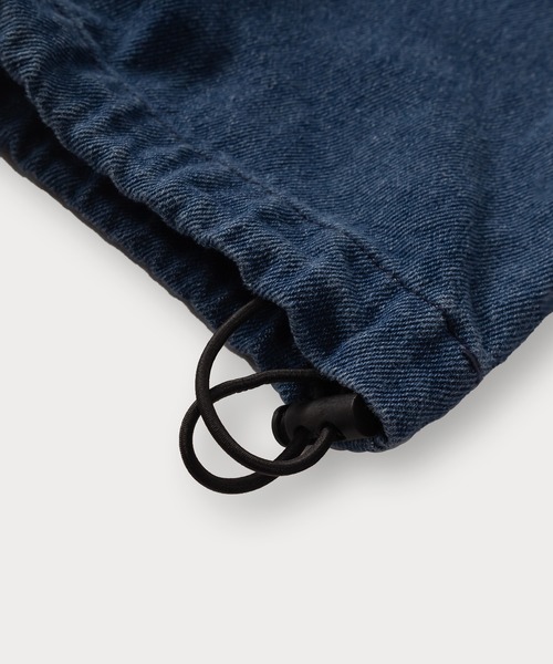 （What it isNt）ART BY MARKGONZALES（ワットイットイズント）の「【(What it isNt) ART BY MARK GONZALES/ワットイットイズント マークゴンザレス】ピスネーム付デニムスケーターパンツ/バギーパンツ/ウエストシャーリング（デニムパンツ・メンズ・ダークインディゴブルー/ブラック/ケミカルウォッシュ/ブラック系その他/ライトインディゴブルー・L/XL/M）」の14枚目の写真