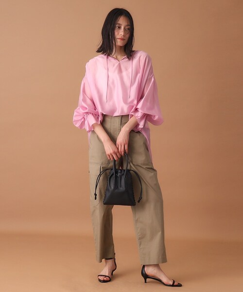 ADD CULUMN（アドカラム）の「◆ADD CULUMN（アドカラム）TURN S ショルダーバッグ（ショルダーバッグ・レディース・ブラック/オフホワイト・00）」の14枚目の写真