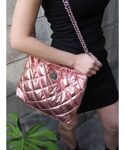 EVRIS（エヴリス）の「キルティングボリュームBAG（ショルダーバッグ・レディース・シルバー/ブラック/ピンク・FREE）」の22枚目の写真