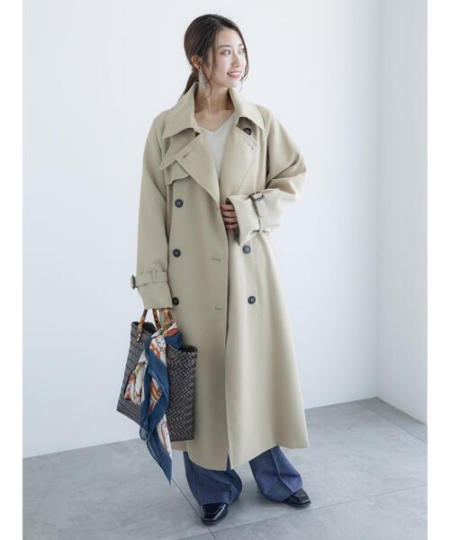 Te chichi（テチチ）の「トレンチコート（トレンチコート・レディース・ベージュ/オフホワイト・F）」の20枚目の写真