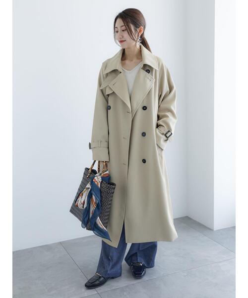 Te chichi（テチチ）の「トレンチコート（トレンチコート・レディース・ベージュ/オフホワイト・F）」の3枚目の写真