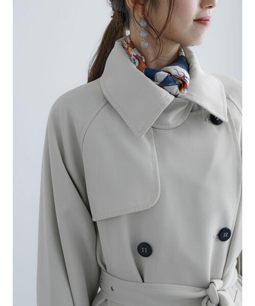 Te chichi（テチチ）の「トレンチコート（トレンチコート・レディース・ベージュ/オフホワイト・F）」の9枚目の写真