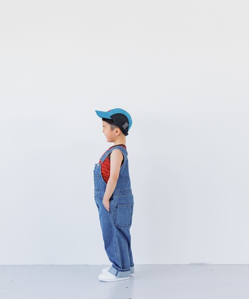 LOWRYS FARM（ローリーズファーム）の「デニムオーバオール２　 114255（サロペット/オーバーオール・キッズ・ブルー・110cm/120cm/130cm/140cm/150cm）」の13枚目の写真