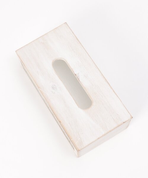 LBC(エルビーシー)の「【ZOZO限定】フローラティッシュケース(収納グッズ・レディース・ホワイト/ブラウン・FREE)」の9枚目の写真