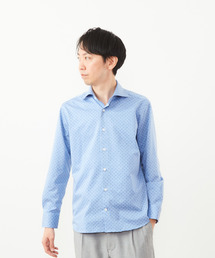 MEN'S MELROSE（メンズメルローズ）の「HITOYOSHI Wネーム クラシカルプリントジャージワイドカラーシャツ（シャツ/ブラウス）」