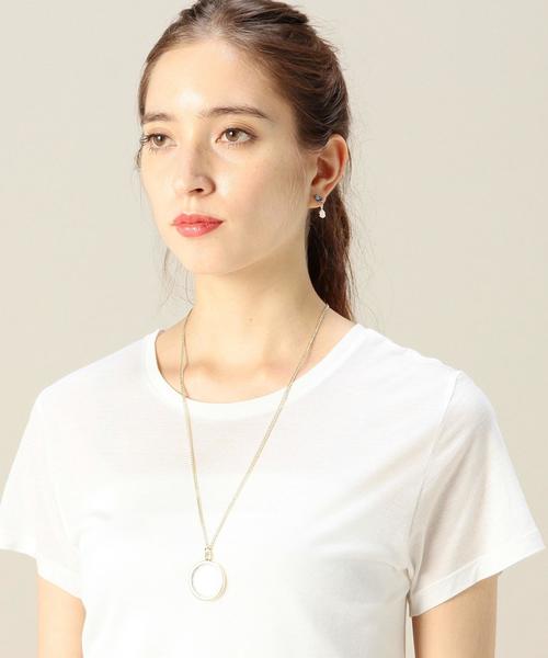 BEAUTY&YOUTH UNITED ARROWS（ビューティーアンドユースユナイテッドアローズ）の「BY クリアモチーフリングペンダント◆（ネックレス・レディース・ゴールド/シルバー・フリー）」の6枚目の写真