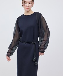 ROPE' | ペーパーヤーンメッシュカーディガン/ショート丈メッシュボレロ(カーディガン/ボレロ)