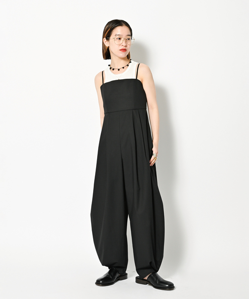 CITYSHOP(シティーショップ)の「TR CAMI オールインワン(つなぎ/オールインワン・レディース・ブラック/グレー・36/38)」の15枚目の写真