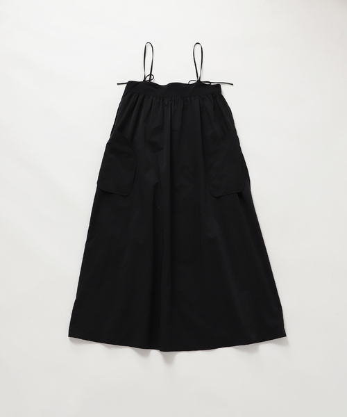 U by SPICK&SPAN(ユーバイスピックアンドスパン)の「ソフトタフタキャミワンピース(ワンピース・レディース・ブラック・FREE)」の22枚目の写真