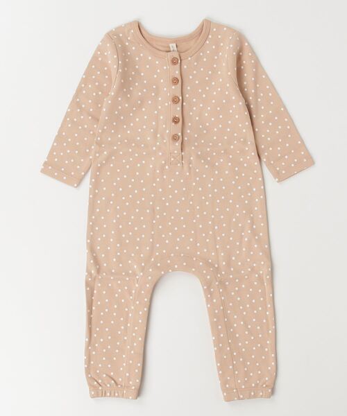 【セール】■Quincy Mae■LONGSLEEVE JUMPSUIT | DOTS（その他ベビー用品）｜Quincy Mae（クインシーメイ）