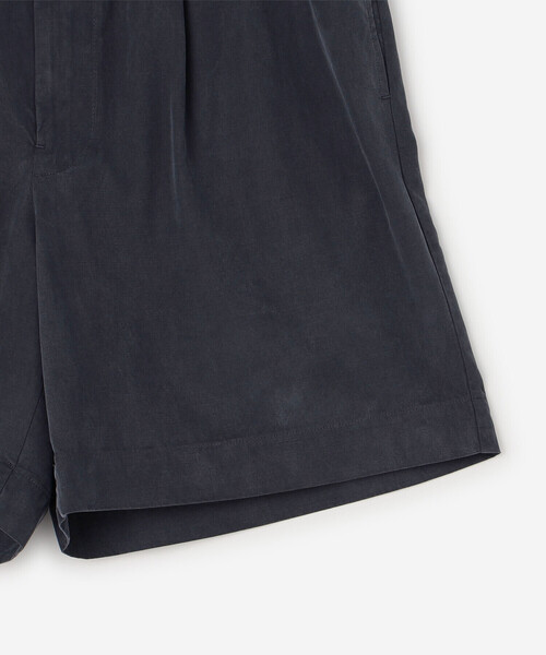 Bshop（ビショップ）の「078 CITE | ワイドイージーショートパンツ MEN（その他パンツ・メンズ・ブラック/ネイビー・L/M）」の14枚目の写真