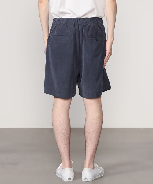 Bshop（ビショップ）の「078 CITE | ワイドイージーショートパンツ MEN（その他パンツ・メンズ・ブラック/ネイビー・L/M）」の6枚目の写真