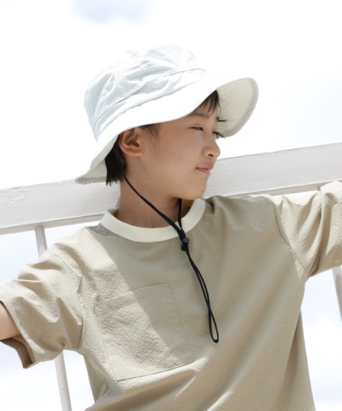 《環境配慮素材》UV CUT NYLON HAT 紫外線カット 撥水 接触冷感（キャップ）｜ARCH & LINE（アーチアンドライン）
