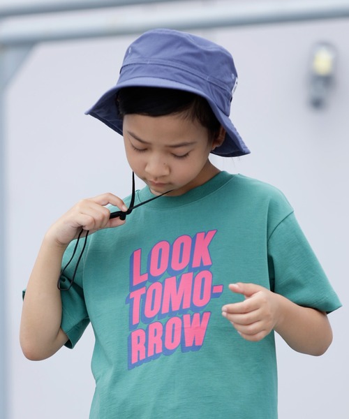 ARCH & LINE(アーチアンドライン)の「《環境配慮素材》UV CUT NYLON HAT 紫外線カット 撥水 接触冷感(キャップ・キッズ・ベージュ/オフホワイト/チャコールグレー/ブルー・54/57/48/60)」の11枚目の写真