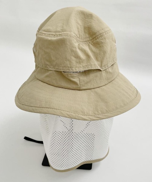 ARCH & LINE(アーチアンドライン)の「《環境配慮素材》UV CUT NYLON HAT 紫外線カット 撥水 接触冷感(キャップ・キッズ・ベージュ/オフホワイト/チャコールグレー/ブルー・54/57/48/60)」の21枚目の写真