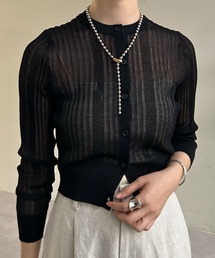 SHENERY | シアーニットカーディガン(カーディガン/ボレロ)