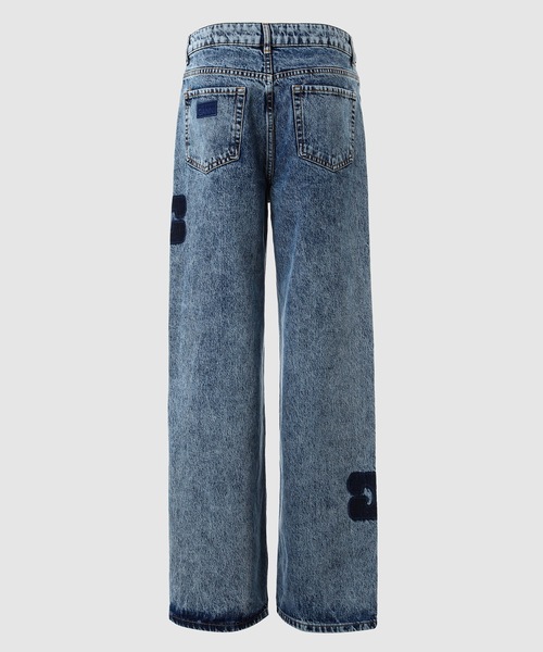 GANNI(ガニー)の「Patch Denim Izey(デニムパンツ・レディース・ブルー・27/26/25)」の2枚目の写真