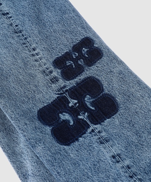 GANNI(ガニー)の「Patch Denim Izey(デニムパンツ・レディース・ブルー・27/26/25)」の6枚目の写真