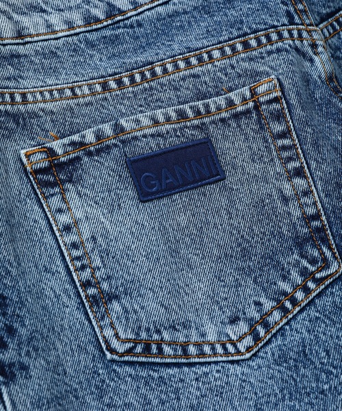 GANNI(ガニー)の「Patch Denim Izey(デニムパンツ・レディース・ブルー・27/26/25)」の8枚目の写真