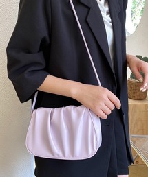 ギャザーデザイン ミニショルダーバッグ