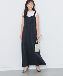 デミルクスビームス シアーチェック2WAYワンピース デミルクスビームス シアーチェック2WAYワンピース Demi-Luxe BEAMS