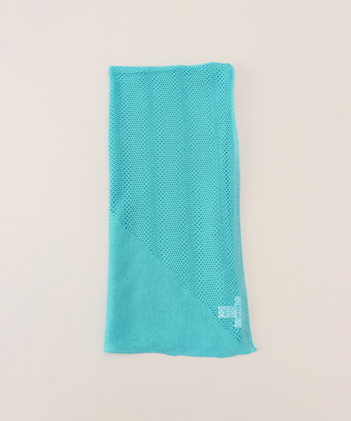 IENA(イエナ)の「【THROW/スロー】Linen Cross Mesh Scarf スカーフ(バンダナ/スカーフ・レディース・ベージュ/ブルー/ブラック・FREE)」の11枚目の写真