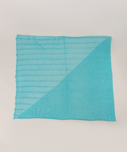 IENA(イエナ)の「【THROW/スロー】Linen Cross Mesh Scarf スカーフ(バンダナ/スカーフ・レディース・ベージュ/ブルー/ブラック・FREE)」の10枚目の写真