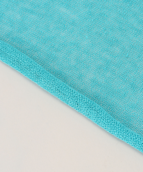 IENA(イエナ)の「【THROW/スロー】Linen Cross Mesh Scarf スカーフ(バンダナ/スカーフ・レディース・ベージュ/ブルー/ブラック・FREE)」の9枚目の写真
