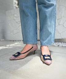 ALUNE（アルネ）の「チュールバックルパンプス（パンプス）」