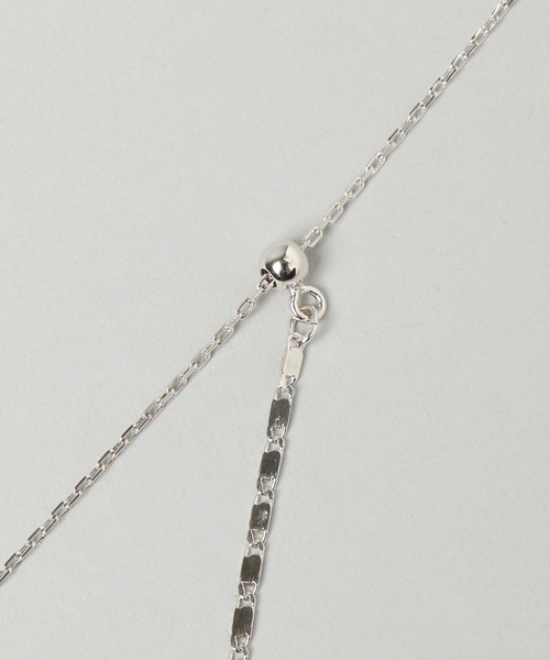 A part by（アパートバイ）の「スライドロングネックレス（ネックレス・レディース・ゴールド/シルバー・FREE）」の5枚目の写真