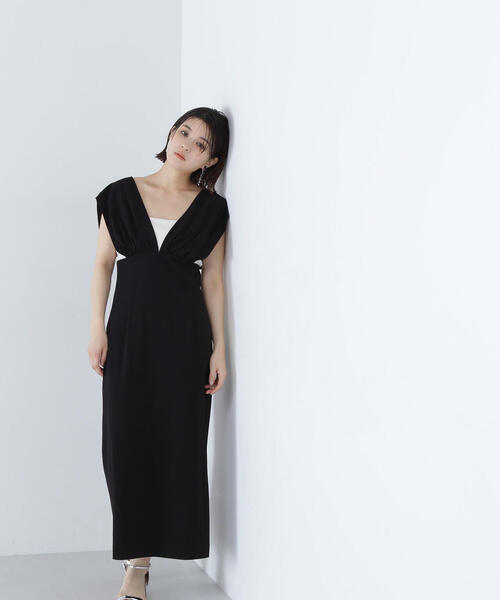 NATURAL BEAUTY BASIC Ｖネックハイウエストナロージャンスカ 楽天市場】Vネックハイウエストナロージャンスカ／ナチュラル
