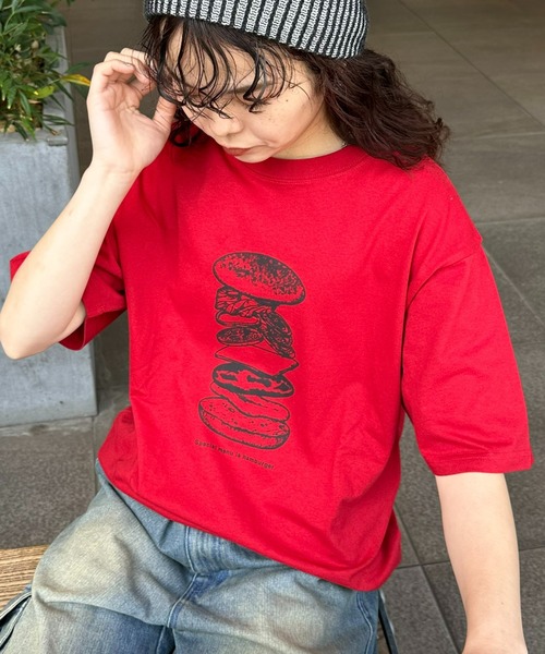 CIAOPANIC TYPY(チャオパニックティピー)の「【UNISEX】アソートレトロTee(Tシャツ/カットソー・メンズ・ホワイト系その他/ライトグレー/レッド/ホワイト系その他2/チャコールグレー・MEDIUM/LARGE)」の5枚目の写真