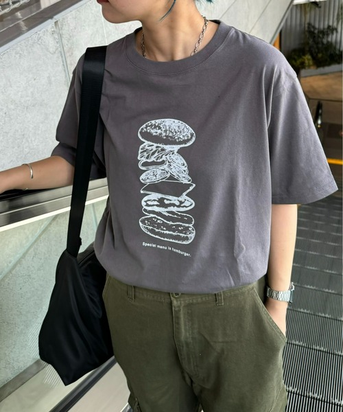 CIAOPANIC TYPY(チャオパニックティピー)の「【UNISEX】アソートレトロTee(Tシャツ/カットソー・メンズ・ホワイト系その他/ライトグレー/レッド/ホワイト系その他2/チャコールグレー・MEDIUM/LARGE)」の4枚目の写真
