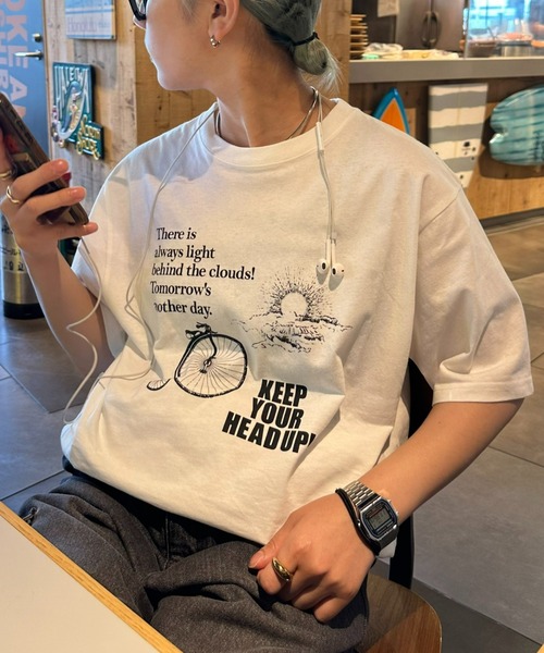 CIAOPANIC TYPY(チャオパニックティピー)の「【UNISEX】アソートレトロTee(Tシャツ/カットソー・メンズ・ホワイト系その他/ライトグレー/レッド/ホワイト系その他2/チャコールグレー・MEDIUM/LARGE)」の3枚目の写真
