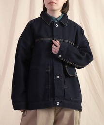 Brocante / ブロカント綾デニム フェルミエジャケット Brocante / ブロカント綾デニム フェルミエジャケット（Brocante