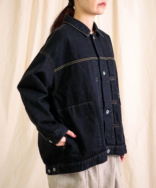 Brocante / ブロカント] 12ozリングデニム アンプリッセジャケット