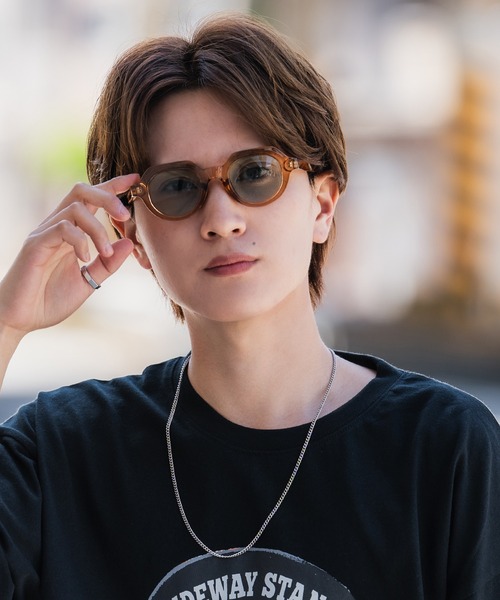 SIDEWAY STANCE（サイドウェイスタンス）の「【SIDEWAY STANCE】クラウンパントサングラス（サングラス・メンズ・ライトグリーン/ブラック/パープル/ブラウン・FREE）」の20枚目の写真